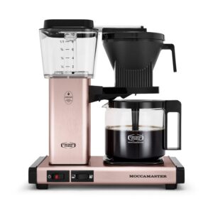 Technivorm Moccamaster KBGV Select Glass Carafe Coffee Maker - Rose Gold